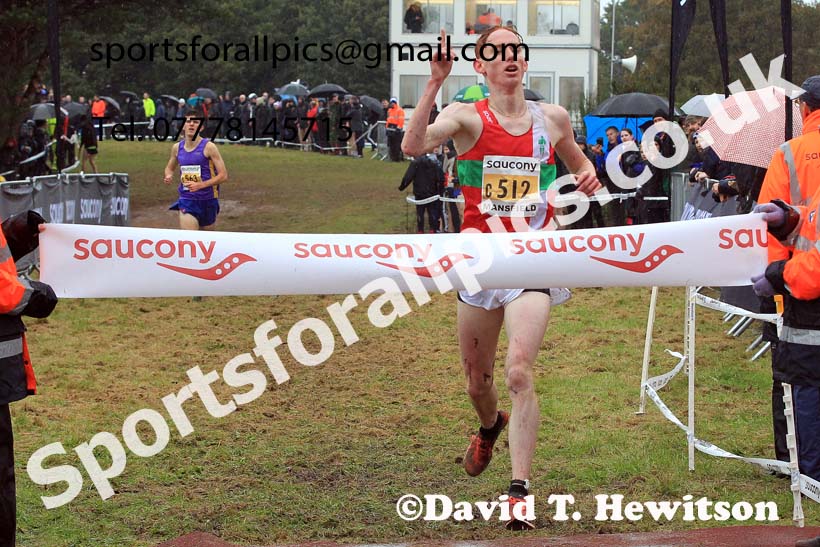 Junior Mens 2023 National Cross Country Relays, Berry Hill Park, Mansfield.  Photo: David T. Hewitson/Sports for All Pics